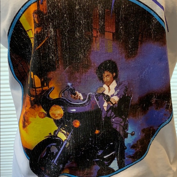 Prince vintage print Purple Rain t-shirt - Picture 3 of 7